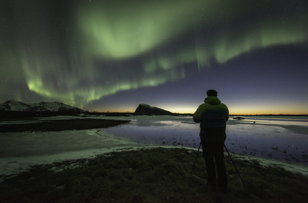 Fotografere nordlys - Foto Steven Henriksen